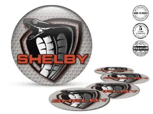 Wheel Badge Logo Custom Dome Stickers